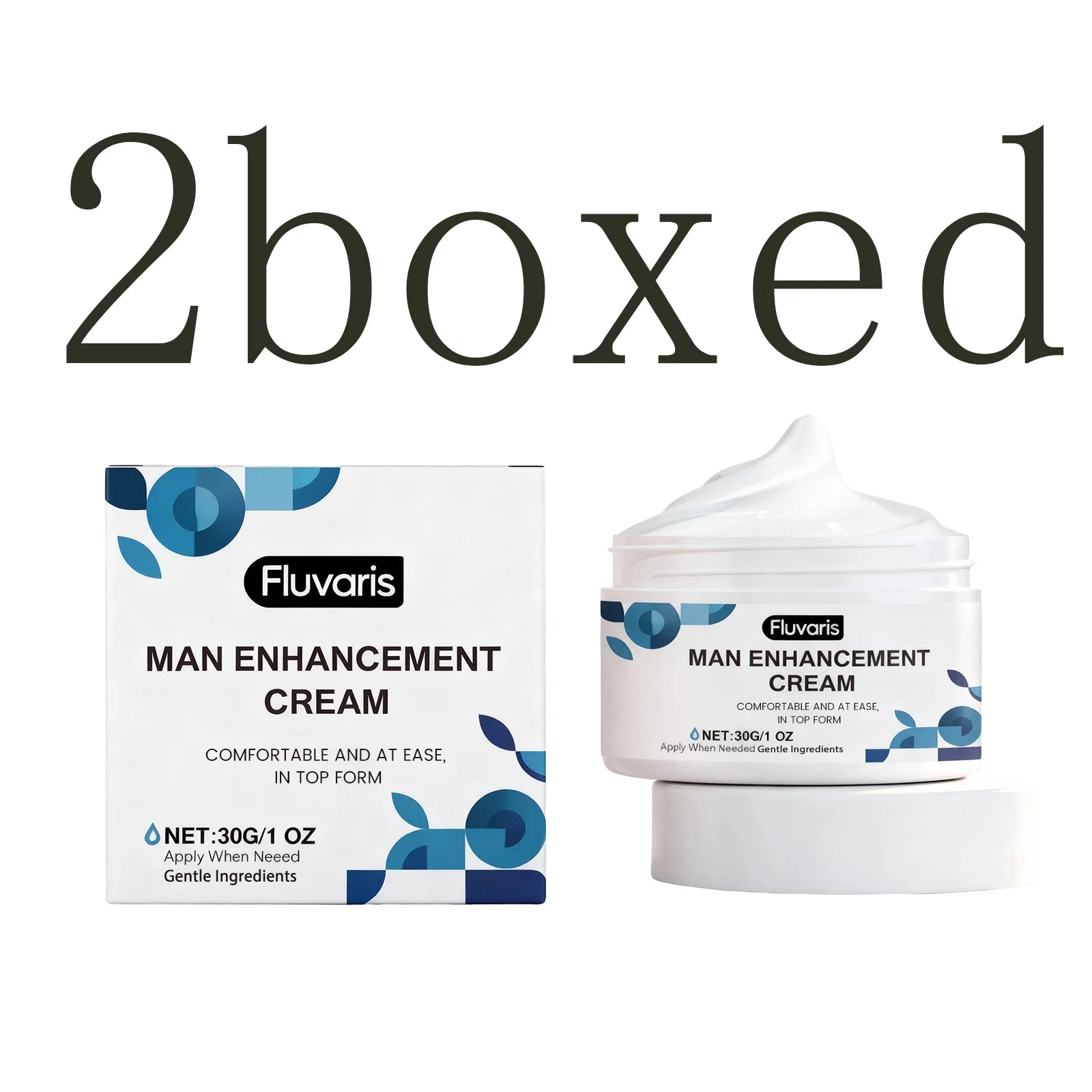 Men's Plant-Extract Intimate Care Cream & Spray — Hydrating & Firming